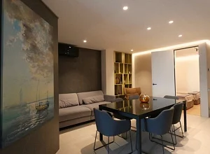 Отдых в Ялте "В ЖК Зазеркалье" 3х-комнатная  - квартиры снять посуточно