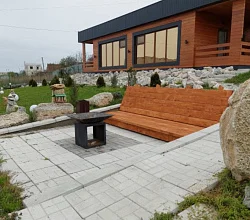 "Панорамный" 2х-комнатный дом под-ключ