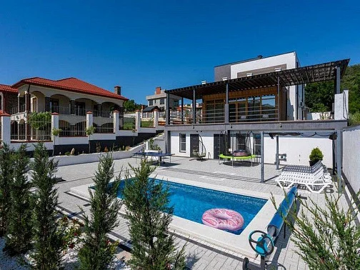 "Апартаменты Люкс с террасой и бассейном" апарт-отель, Абрау-Дюрсо Фото: 4 из 37