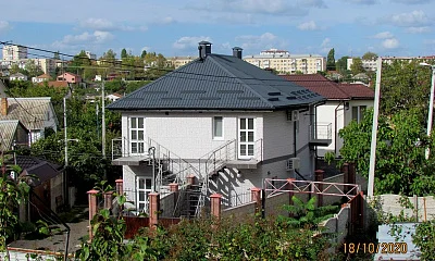 "Апартаменты в частном доме" 2х-комнатная квартира, Крым Фото: 1 из 4