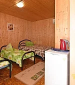 "Отдельный домик с верандой" 1-комнатный 4х-местный