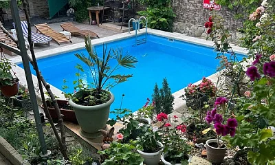 "Коттедж с бассейном" дом под-ключ, Дивноморское Фото: 1 из 23