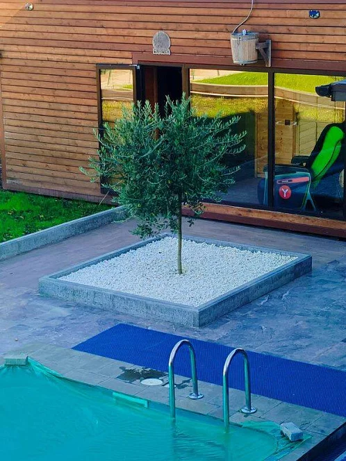 "С баней и подогреваемым бассейном" коттедж под-ключ, Адлер Фото: 2 из 43