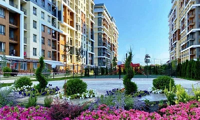 "ЖК Каравелла Португалии" 1-комнатная квартира, Дагомыс Фото: 1 из 19