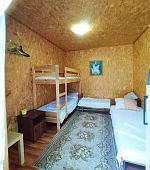 "Домик Люкс" 2х-местный +1 доп (двор 1) "Домик Люкс" 2х-местный +1 доп (двор 1)
