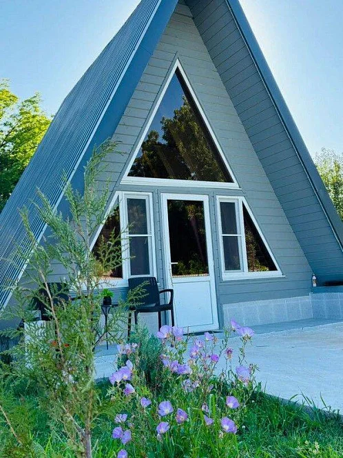 "A-frame" база отдыха, Лдзаа Фото: 6 из 45