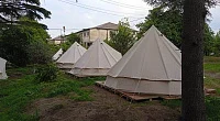 "Glamping" палаточный городок, Пицунда