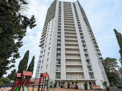 1-комнатные апартаменты Черноморская 10, Сочи Фото: 36 из 36
