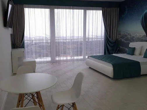 "Панорамные дизайнерские апартаменты в Сириусе" 1-комнатные апартаменты, Сочи Фото: 12 из 26
