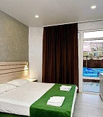 "Люкс 1-комнатный" 2х-местный