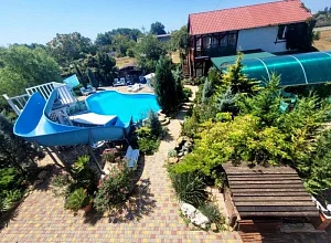 "Вилла с бассейном Калипсо" частный сектор Заозерное