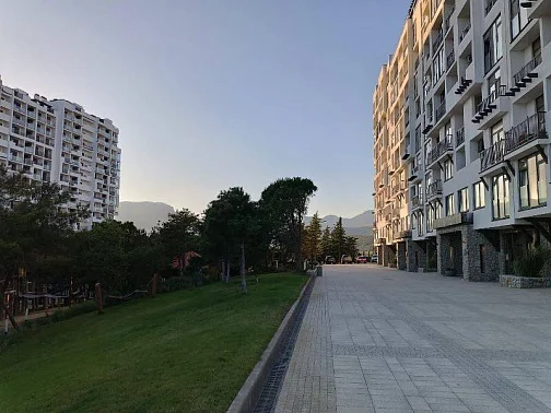 "В курортном комплексе Лучистое" квартира-студия, Алушта Фото: 5 из 37