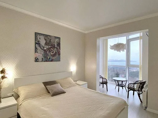 "Евродвушка с видом на море" 1-комнатная квартира, Геленджик Фото: 11 из 14