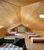 "Семейный 2х-комнатный с завтраком" (Мансарда) 8-местный