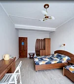 "Эконом 2х-комнатный (вид на море/вид на соседнее здание)" 5-местный